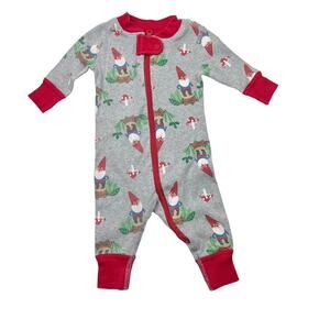 Hanna Andersson Organic Zip Gnome Sleeper